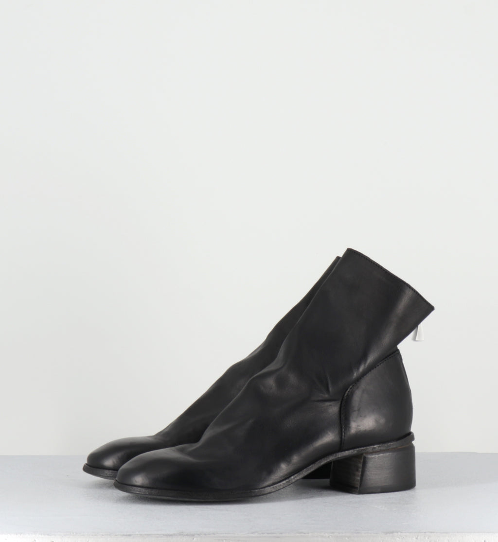 Boots en agneau noir - 51609 FOULARD NERO
