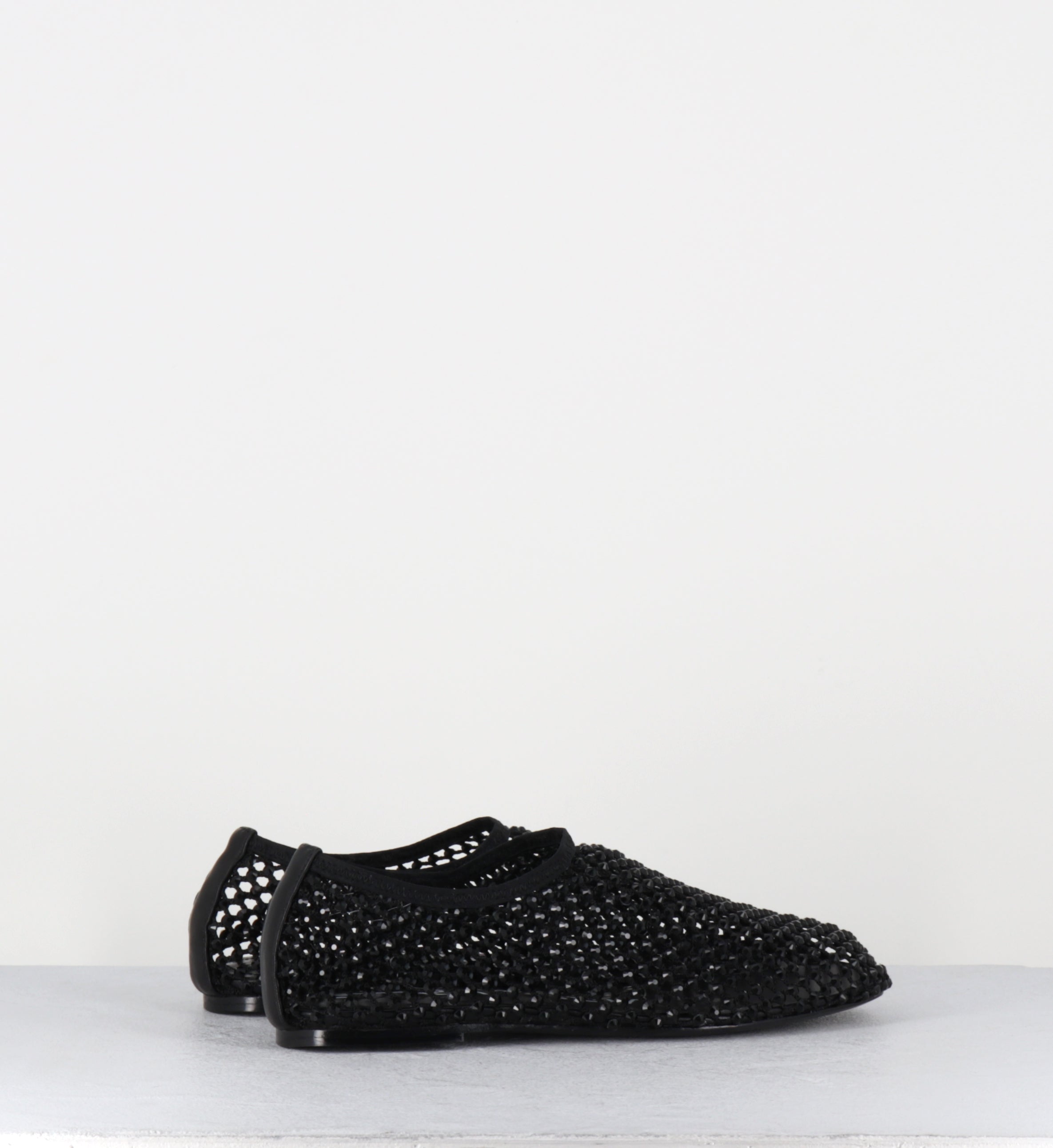 Chaussures mesh & cristaux noirs - R11 PE26 BLACK