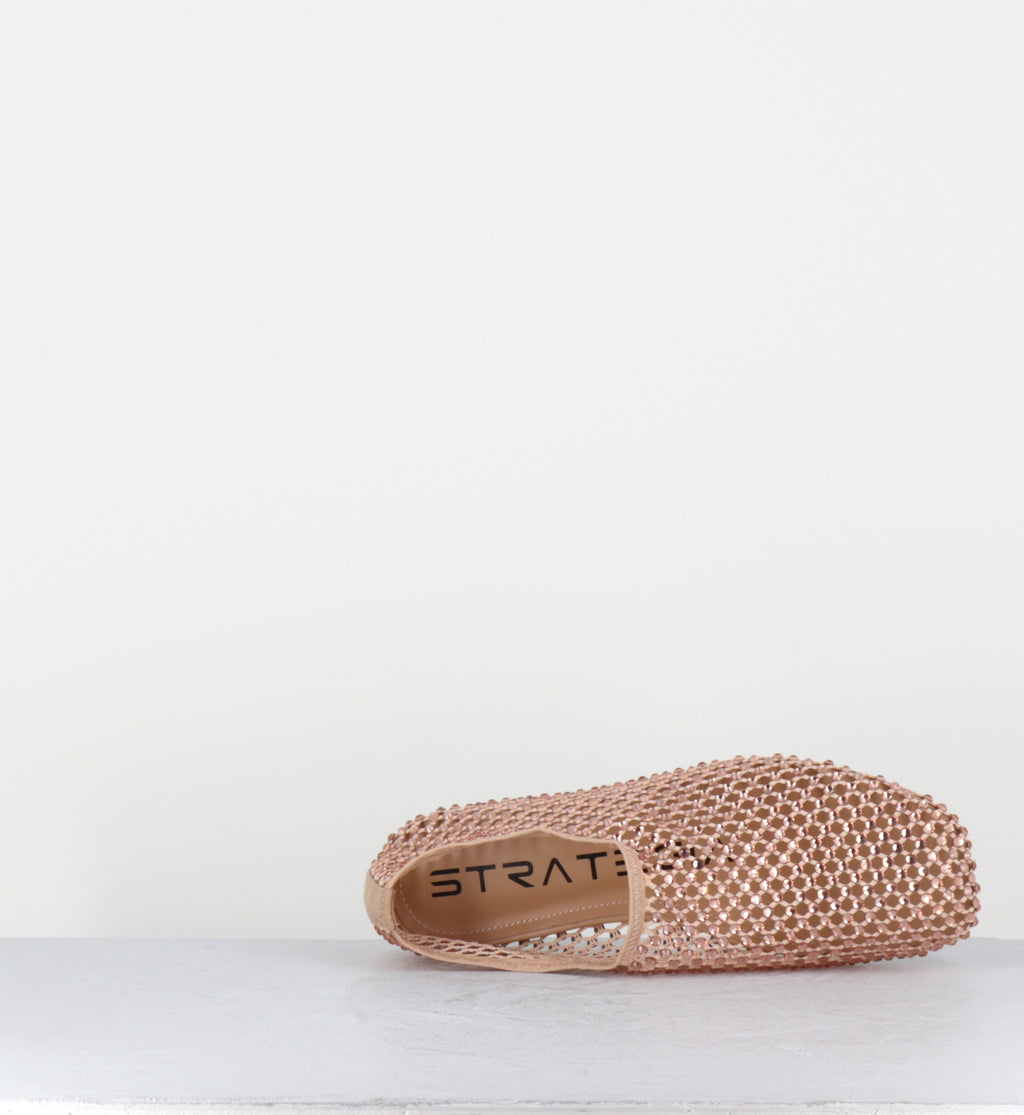 Chaussures mesh & cristaux rose clair - R11 PE26 SAND