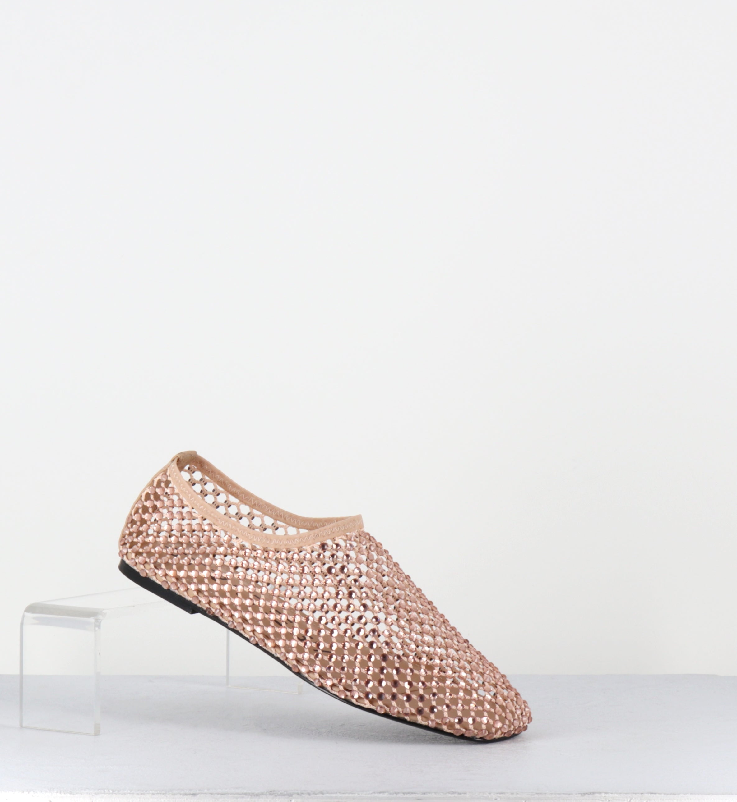 Chaussures mesh & cristaux rose clair - R11 PE26 SAND