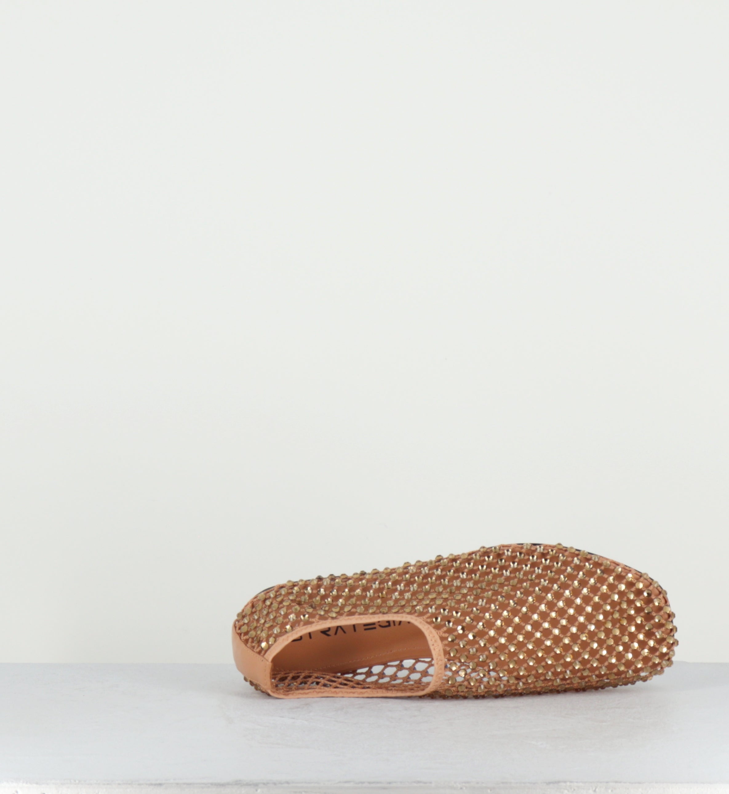 Chaussures mesh & strass beige - R11 PE26 SAHARA