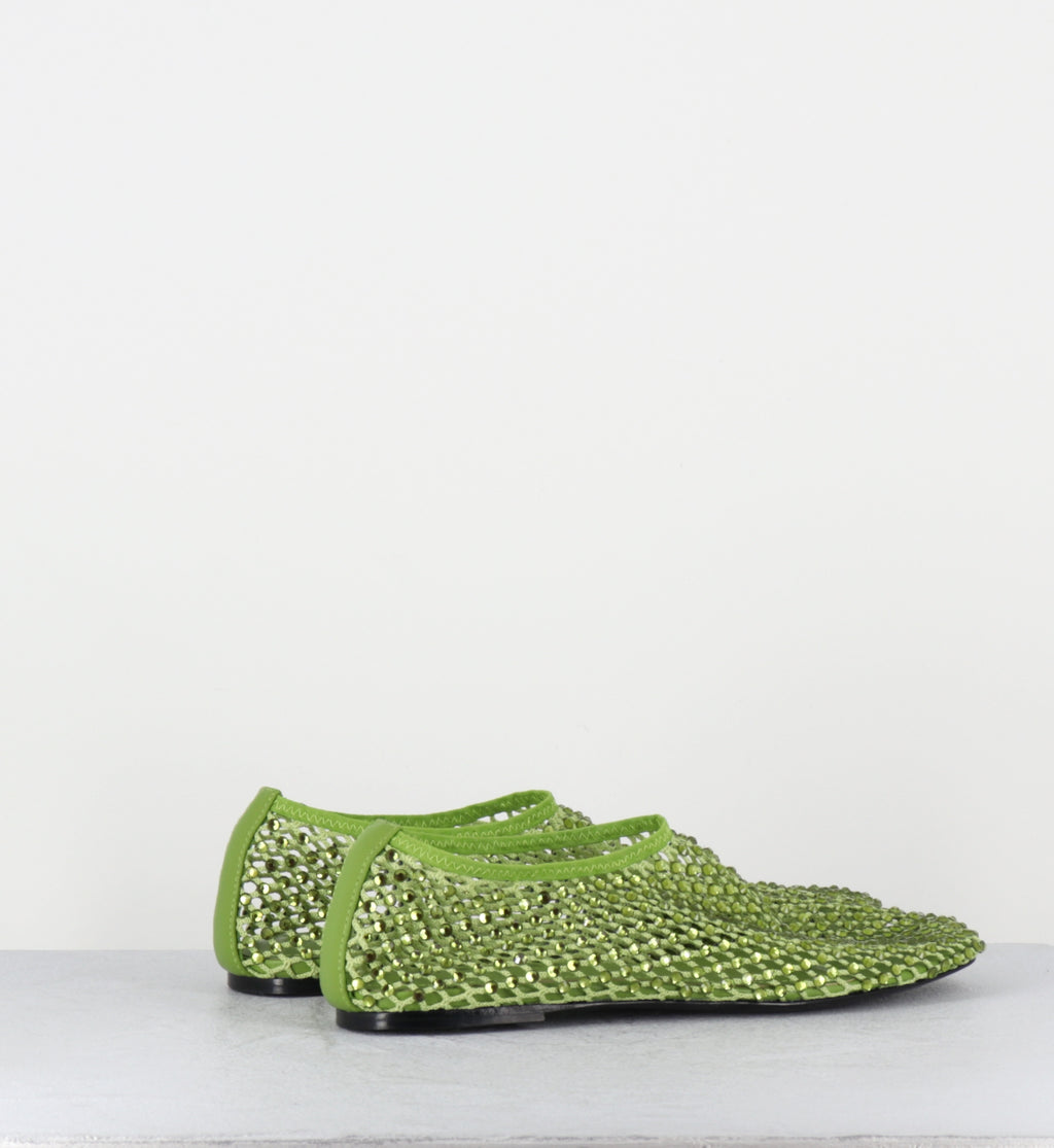 Chaussures mesh & strass vert - R11 PE26 FELCE