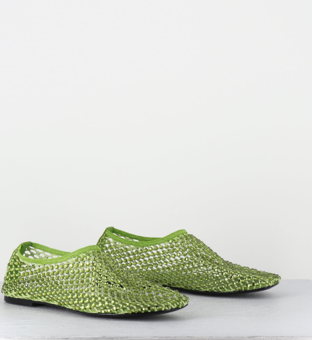 Chaussures mesh & strass vert - R11 PE26 FELCE