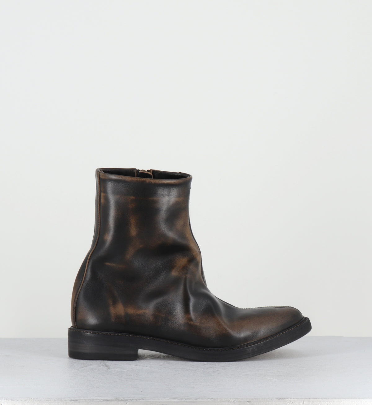 Japanese brown boots - BELEGIO BISCOTTO COWHIDE
