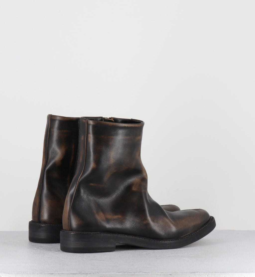Japanese brown boots - BELEGIO BISCOTTO COWHIDE