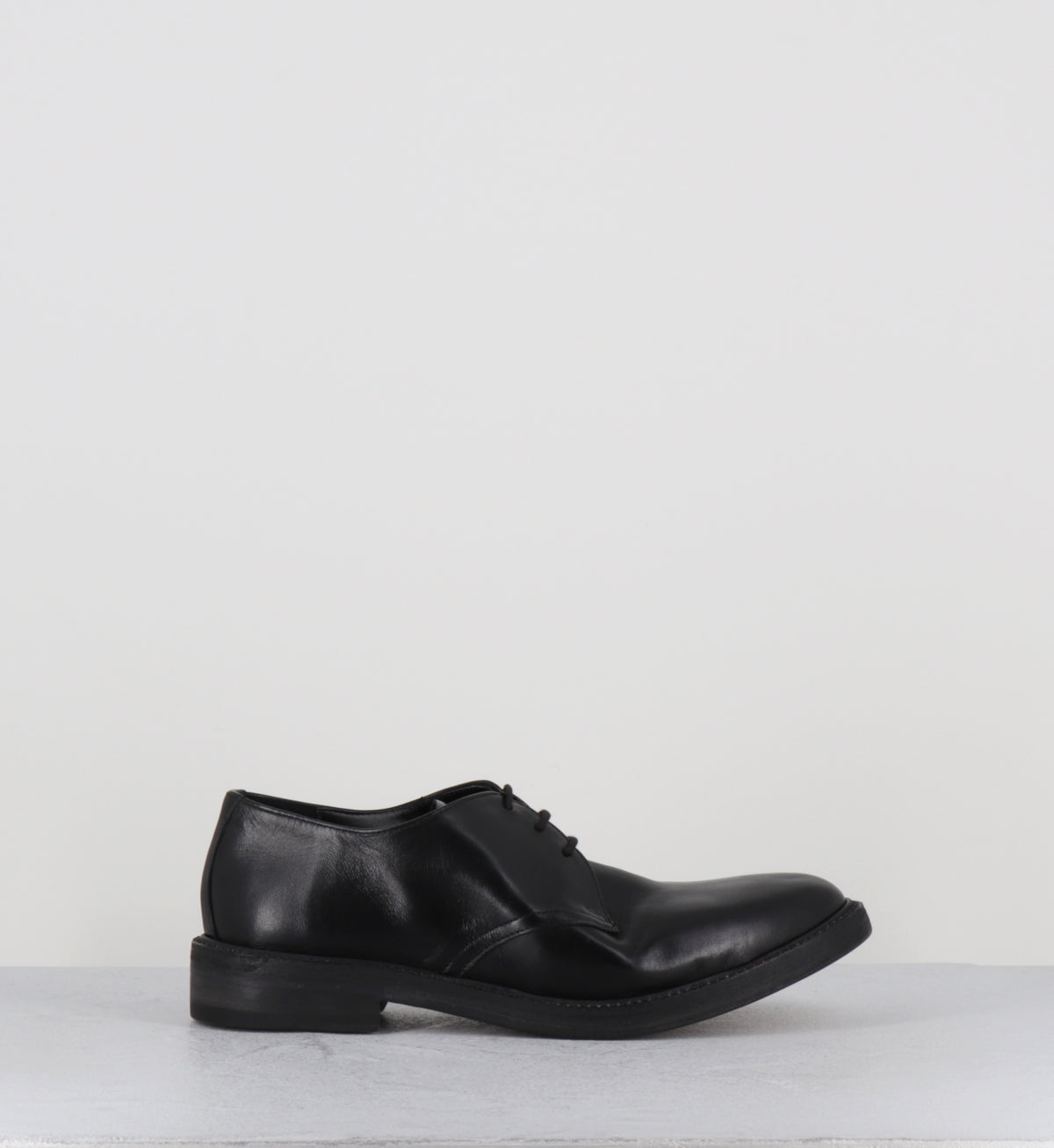 Derby à lacets en cuir noir - DBY BLACK SHEEP