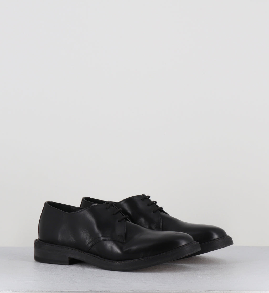 Derby à lacets en cuir noir - DBY BLACK SHEEP