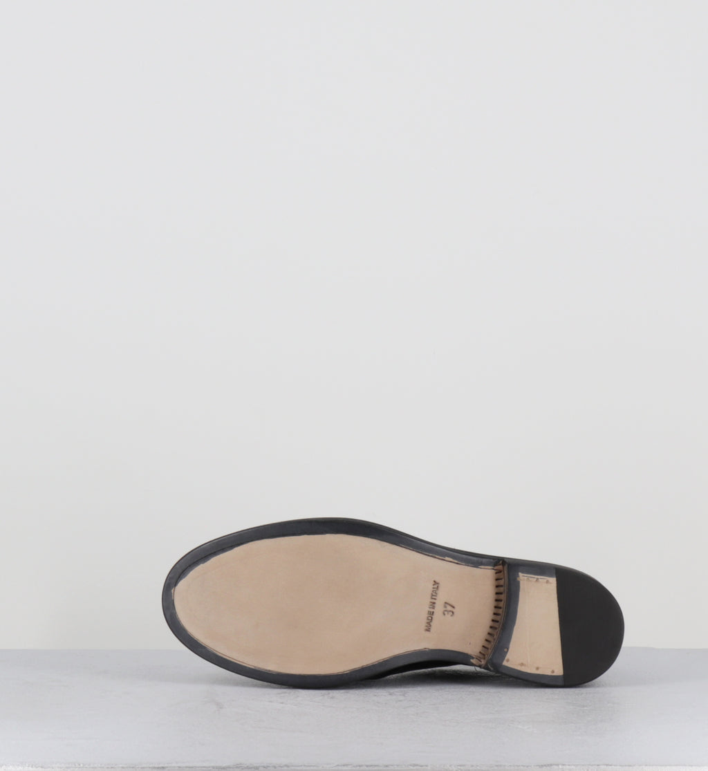 Derby à lacets en cuir noir - DBY BLACK SHEEP