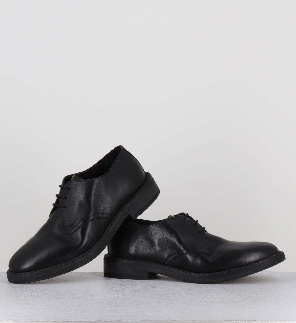 Derby à lacets en cuir noir - DBY BLACK SHEEP