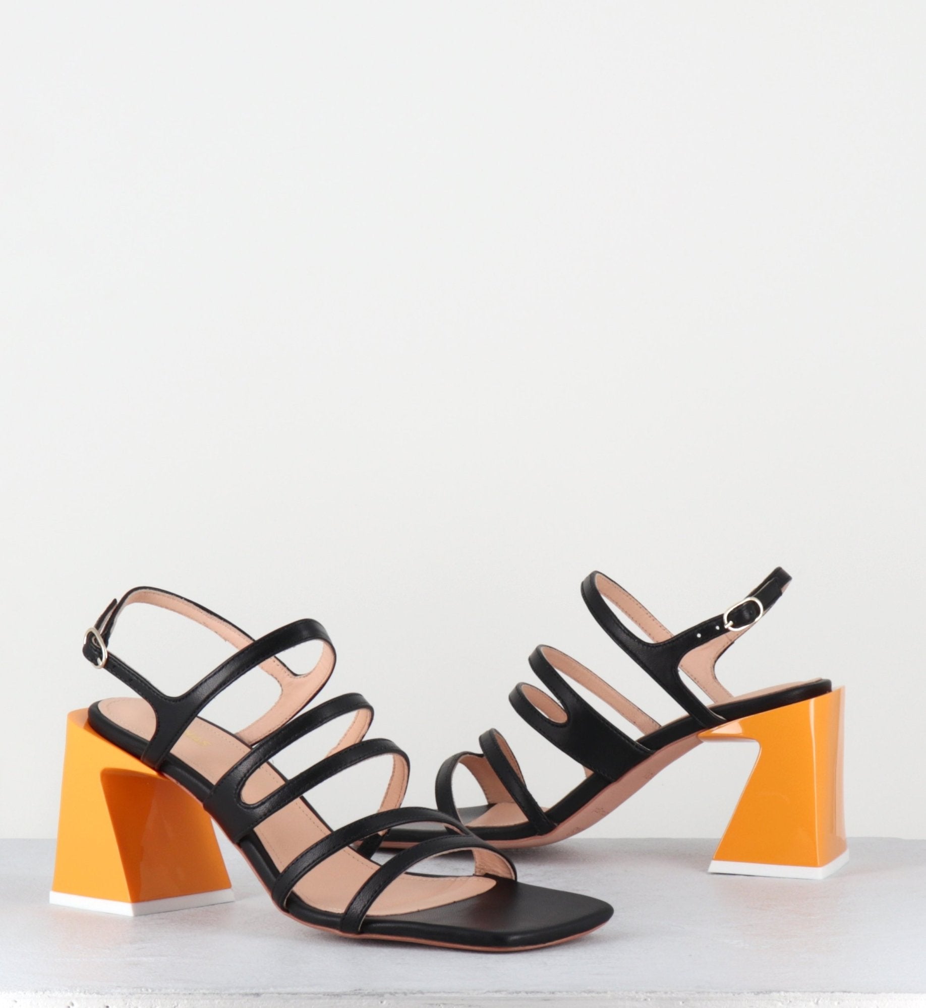 AUBREY BLACK SANDALS