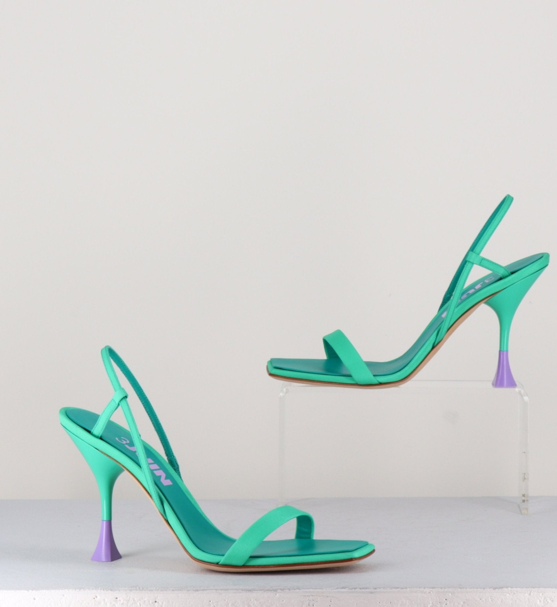 Sandales à talon haut - ISCHIA KIMI MINT