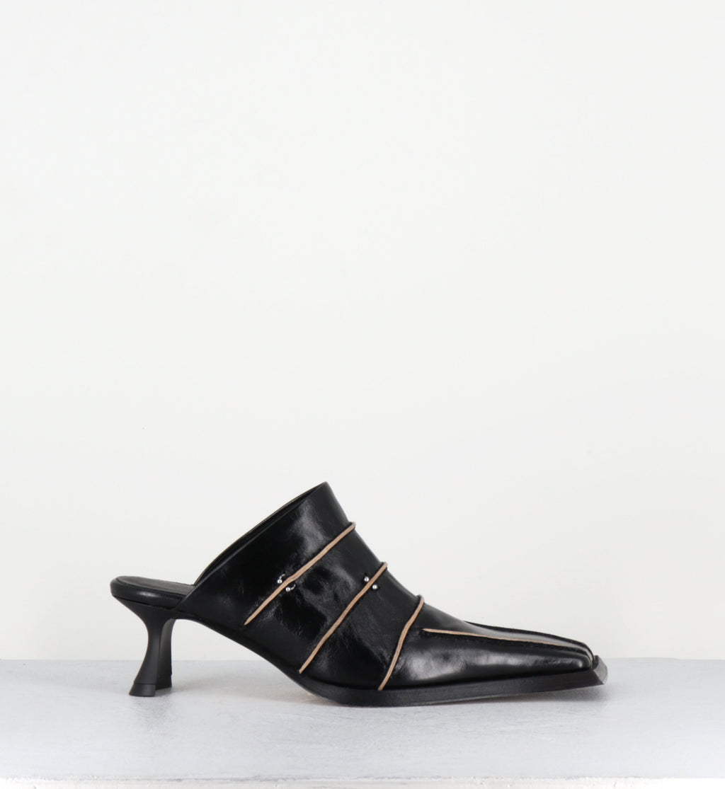 TATTI BLACK MULES