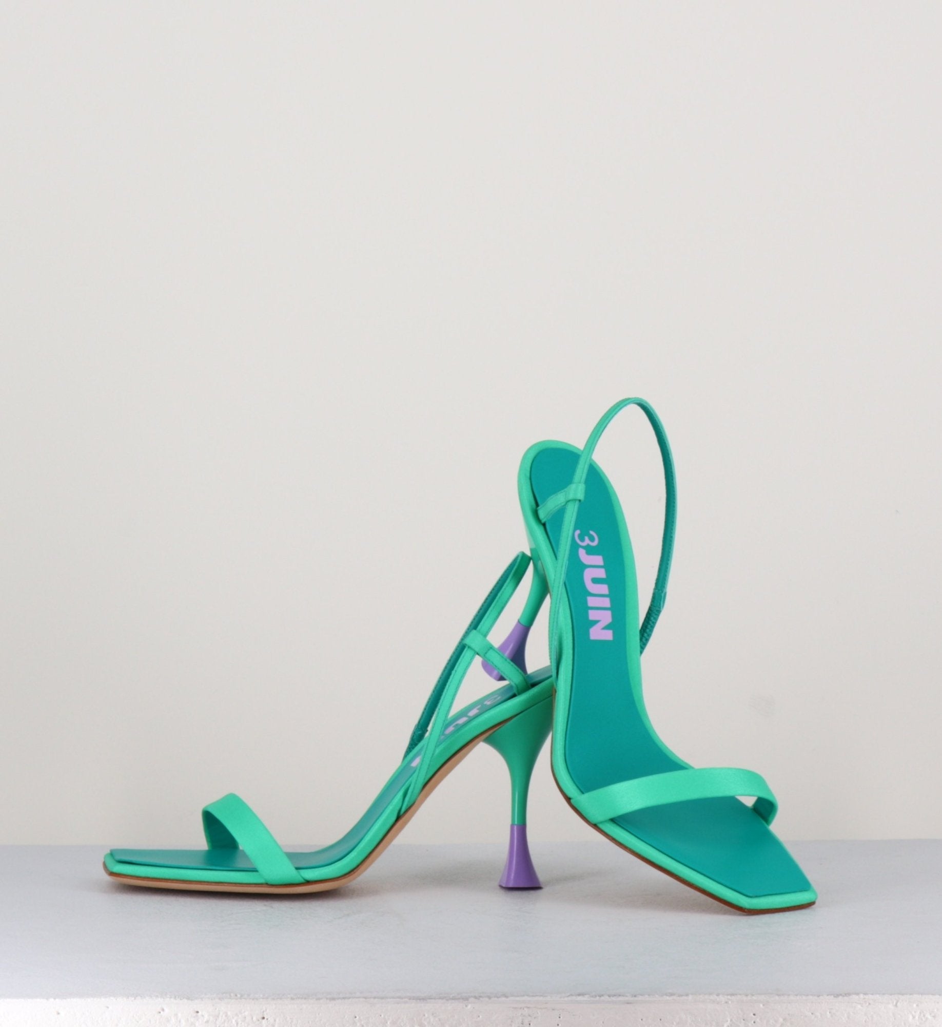 Sandales à talon haut - ISCHIA KIMI MINT