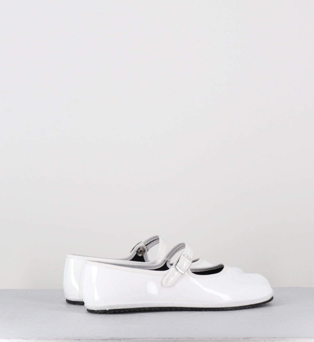 TABI MJ PATENT WHITE