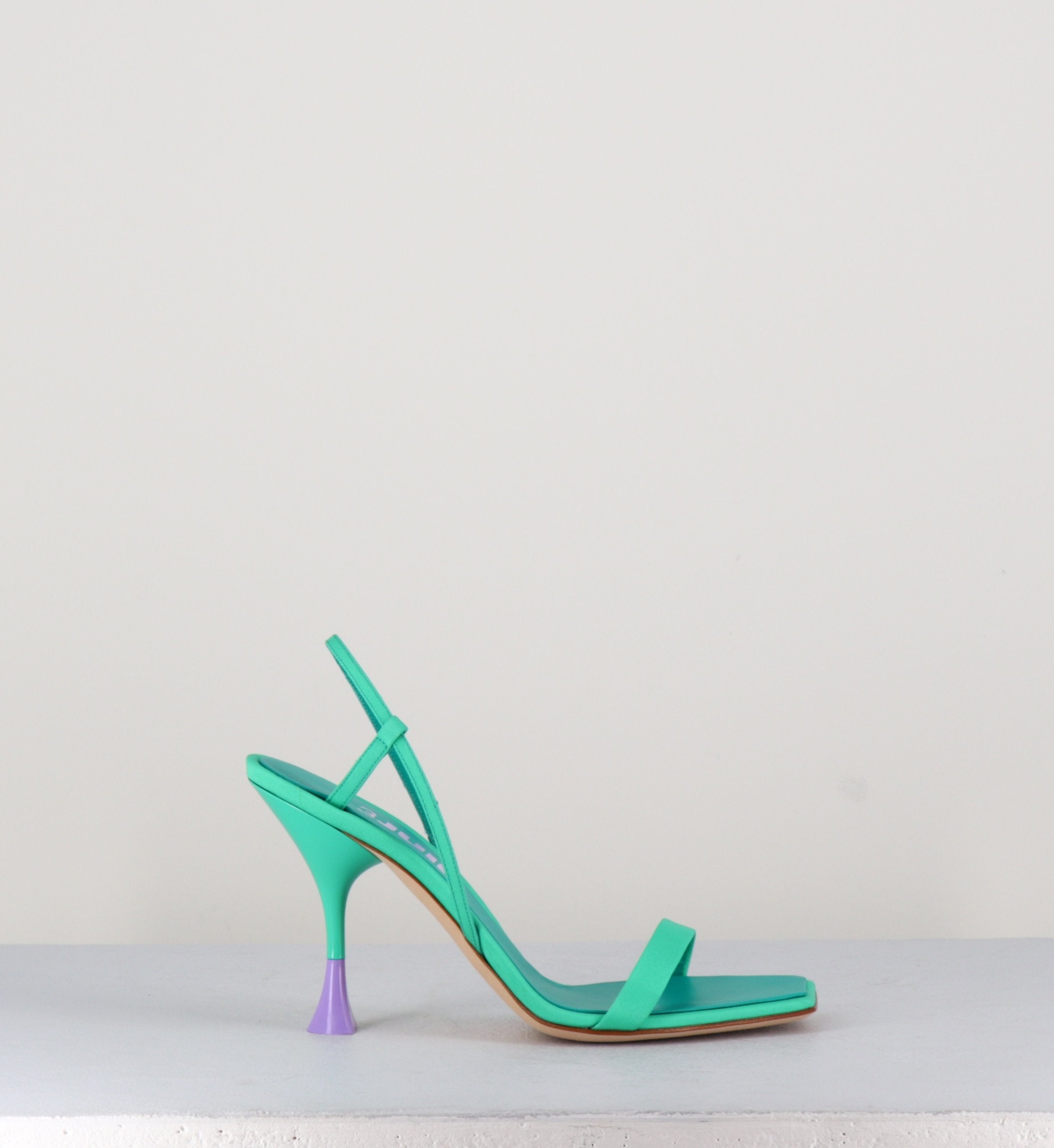 Sandales à talon haut - ISCHIA KIMI MINT