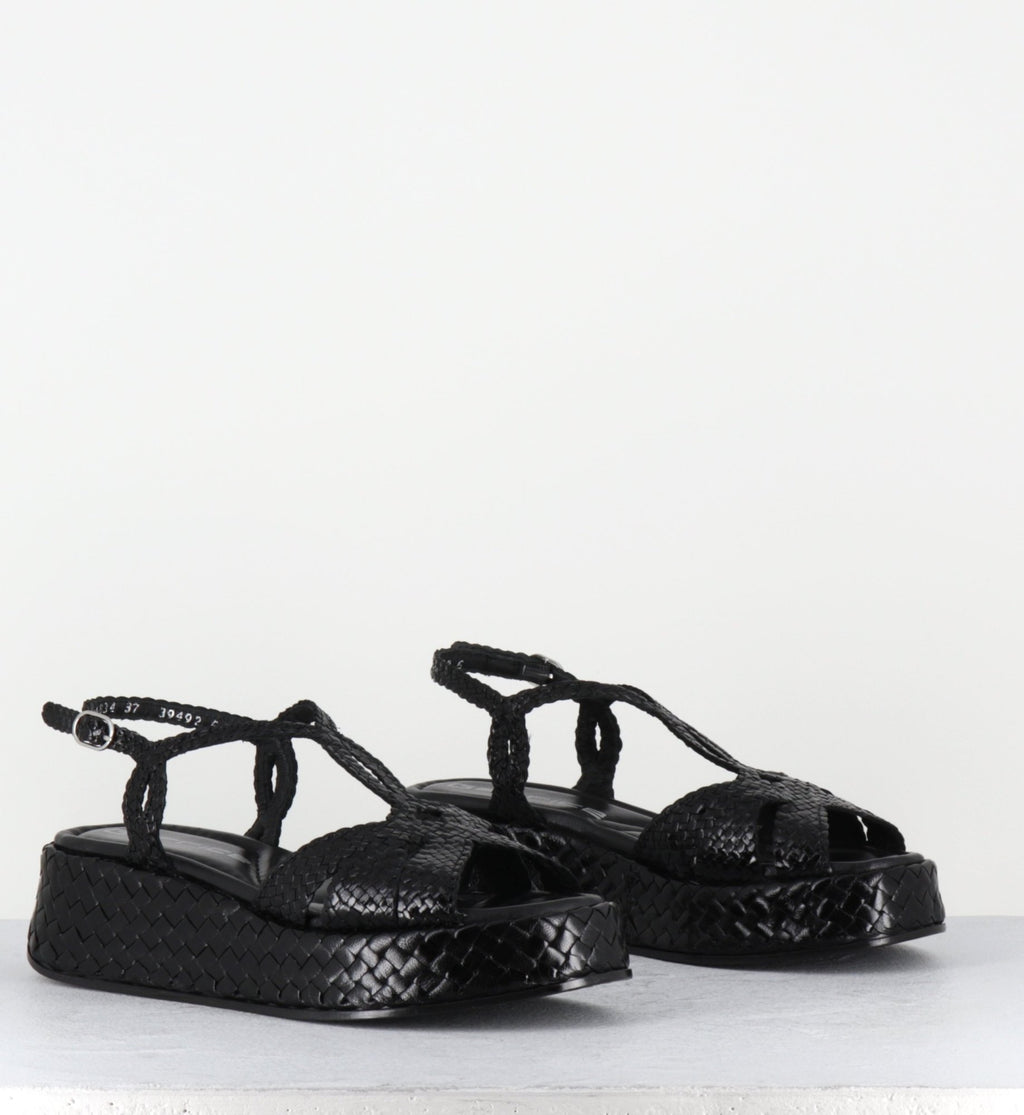 CATI25 NEGRO TRENZADO