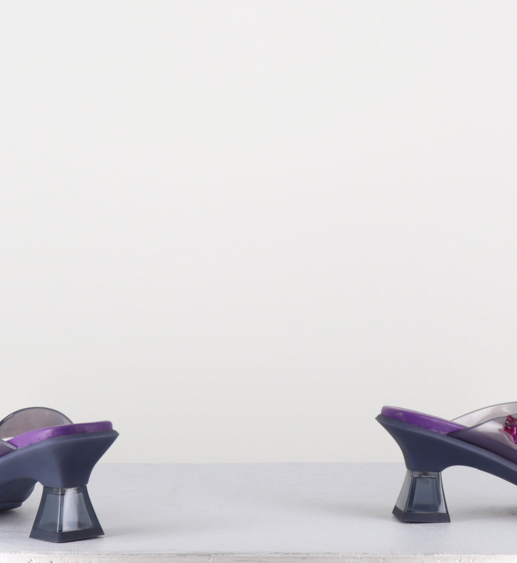 OCEANE PURPLE SANDALS