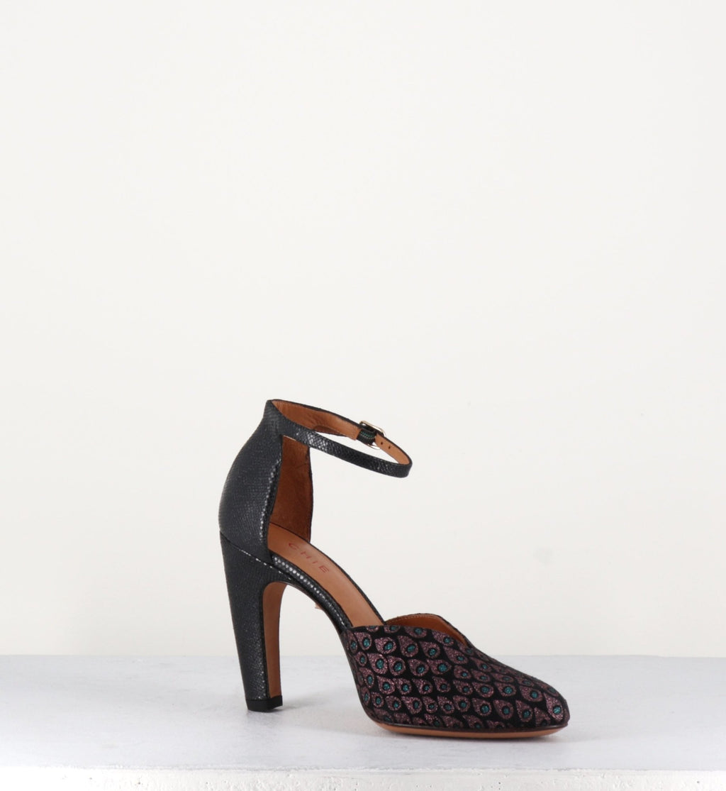Escarpin talon haut et bride cheville DARI - Chie Mihara