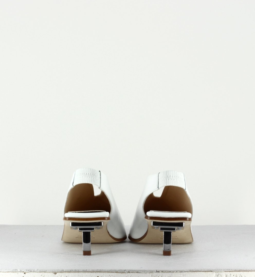 Escarpins pointus blancs Garrice Collection Fruit - 6282