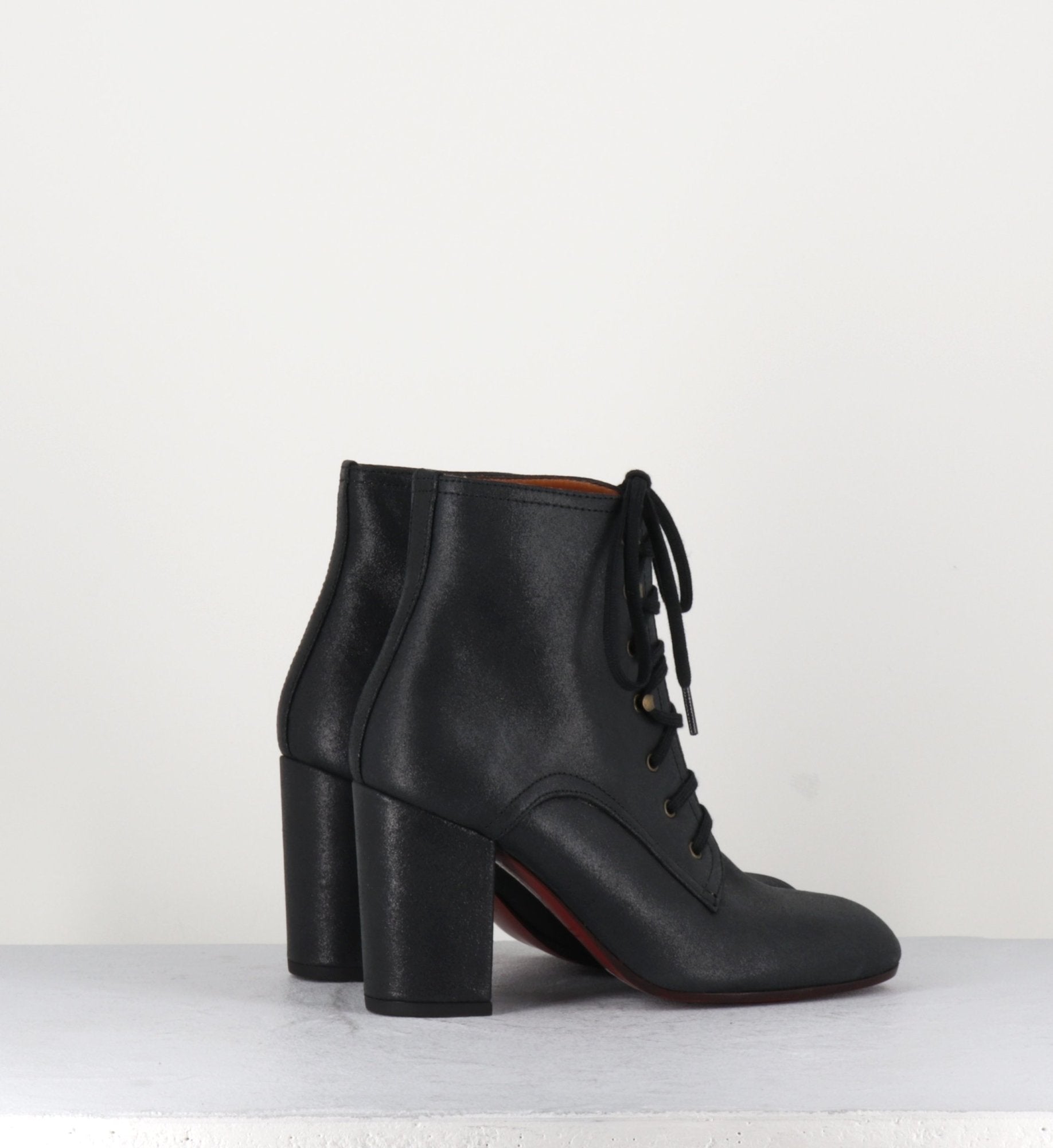 Bottines à lacets et talons hauts épais Chie Mihara - GOLETA1