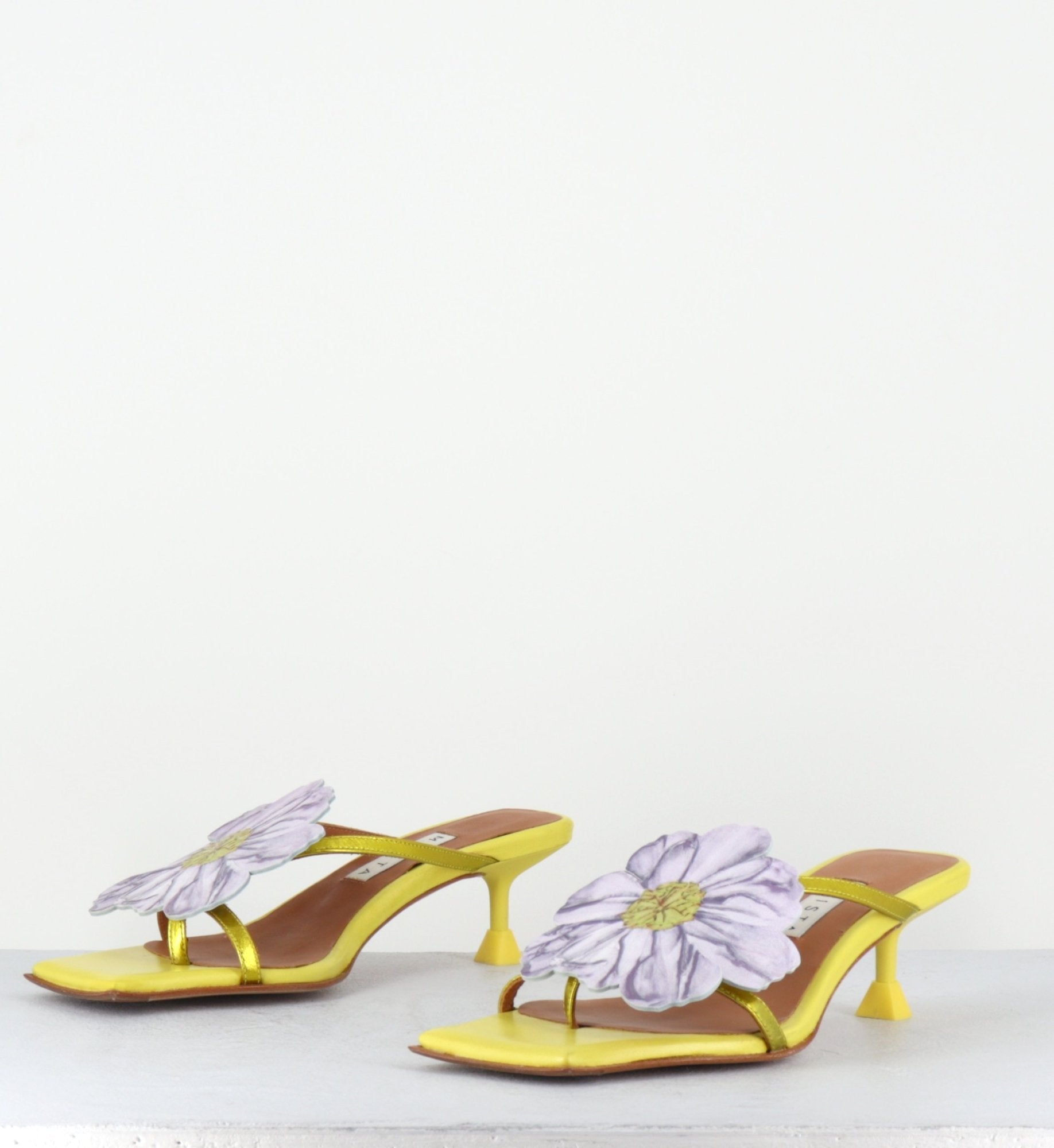 LOURDES LIME SANDAL