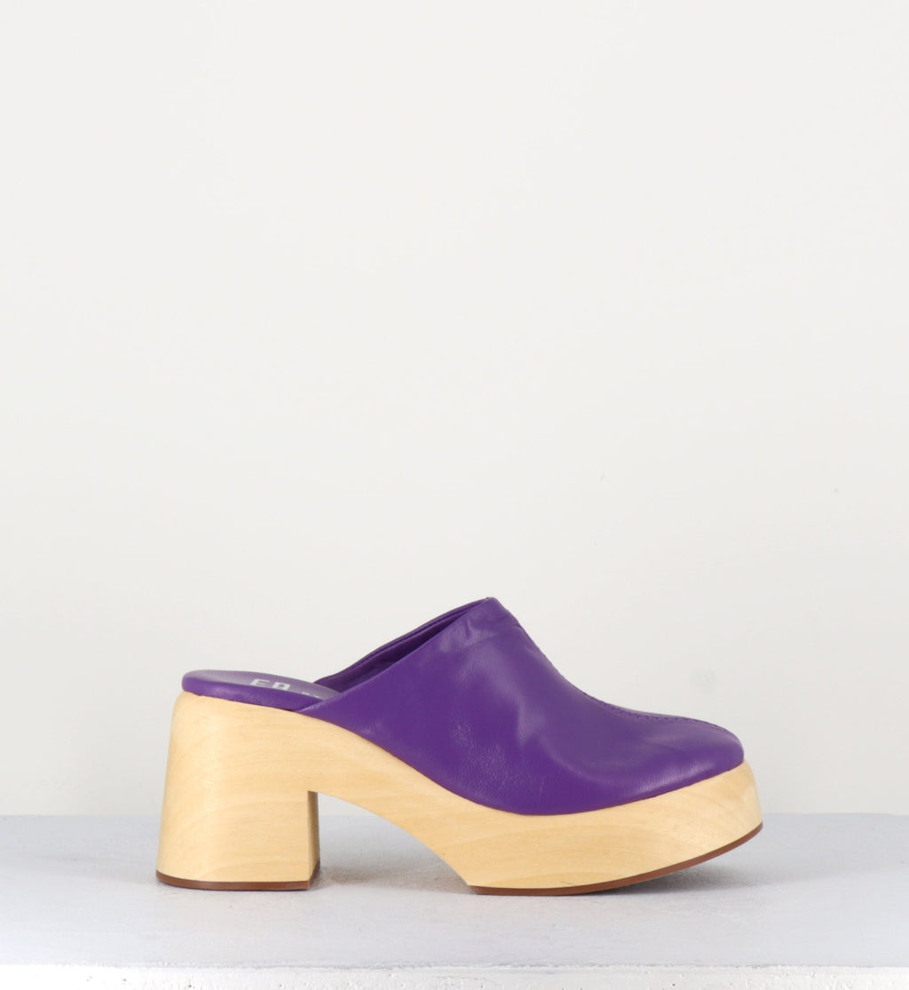 ROBERTA CLOGS PURPLE