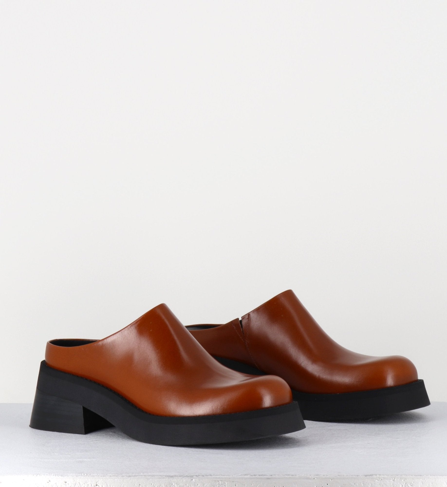 ODILE BROWN MULES