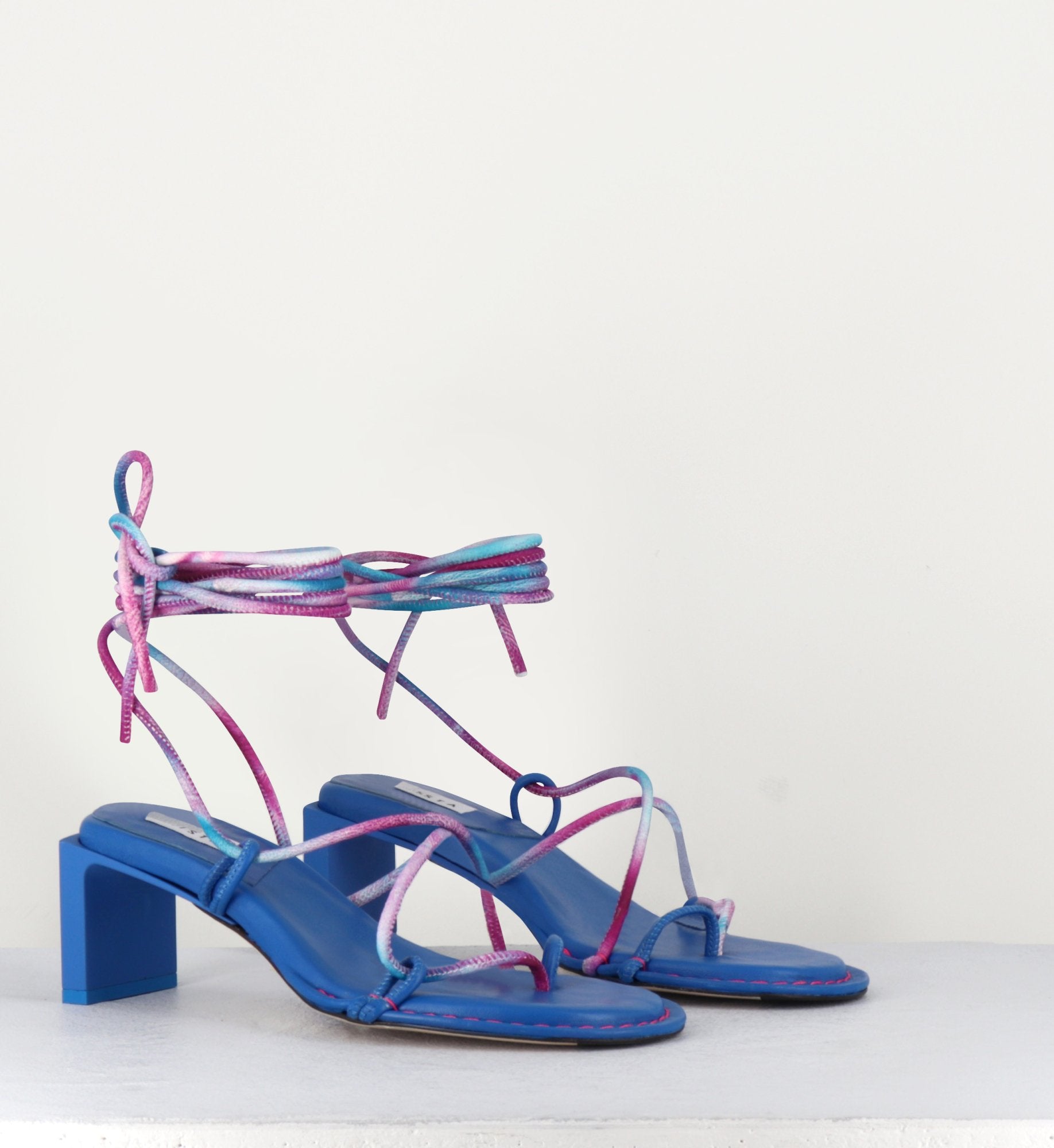 ALBERTA BLUE SANDALS