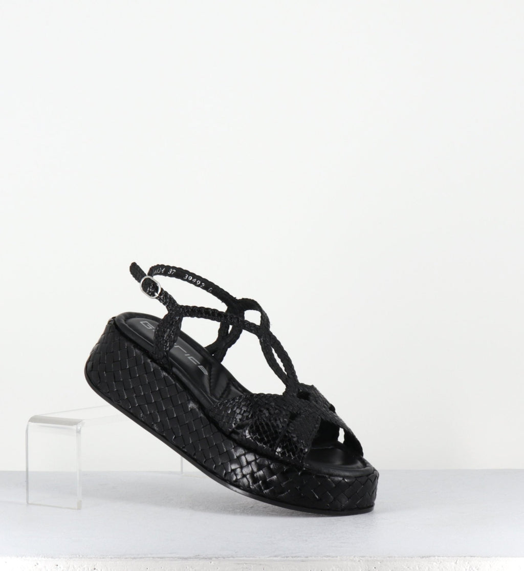 CATI25 NEGRO TRENZADO