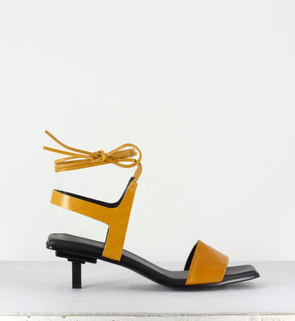 Sandales en jaune moutarde Garrice Collection - 6307