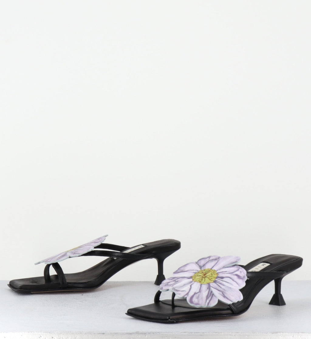 LOURDES BLACK SANDAL