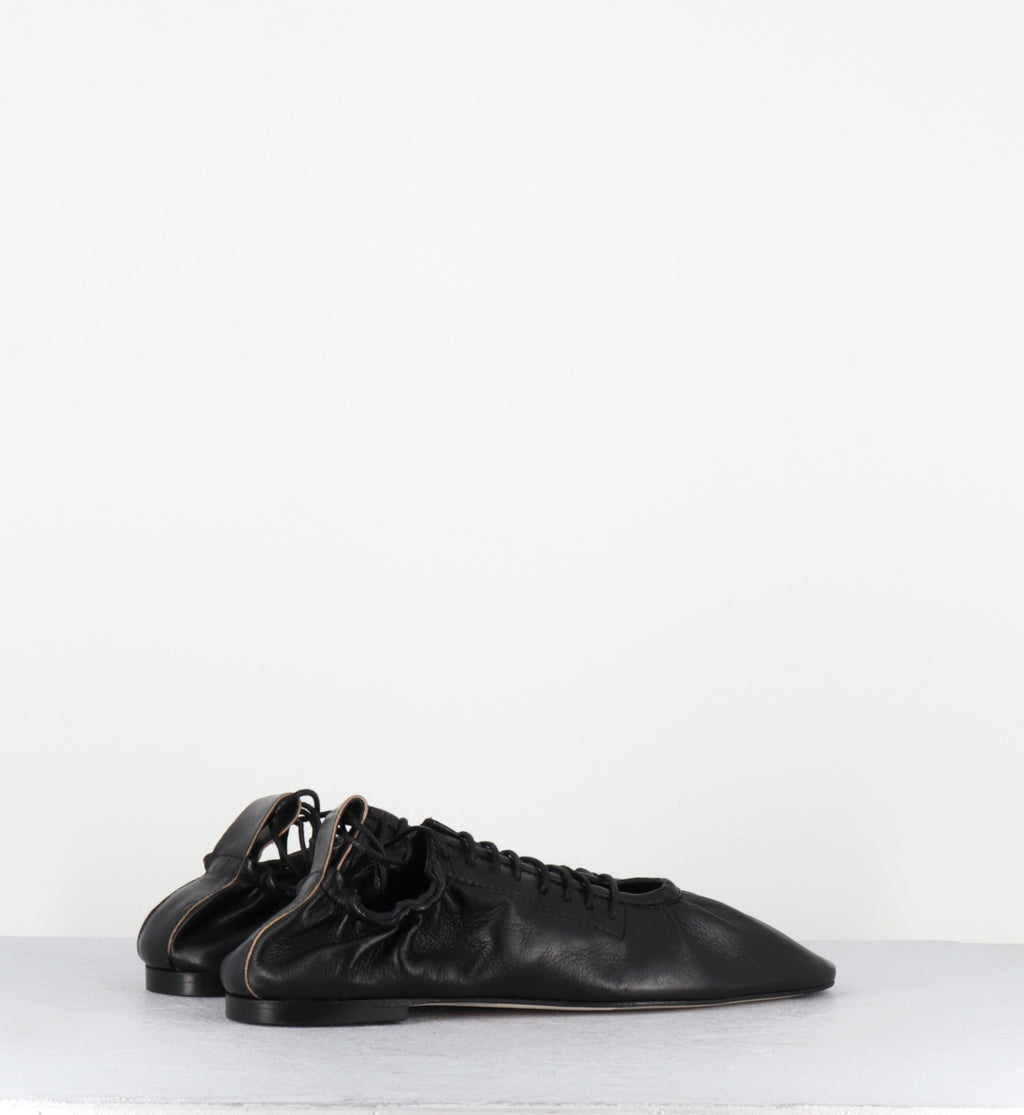 CONSUELO BLACK BALLERINAS