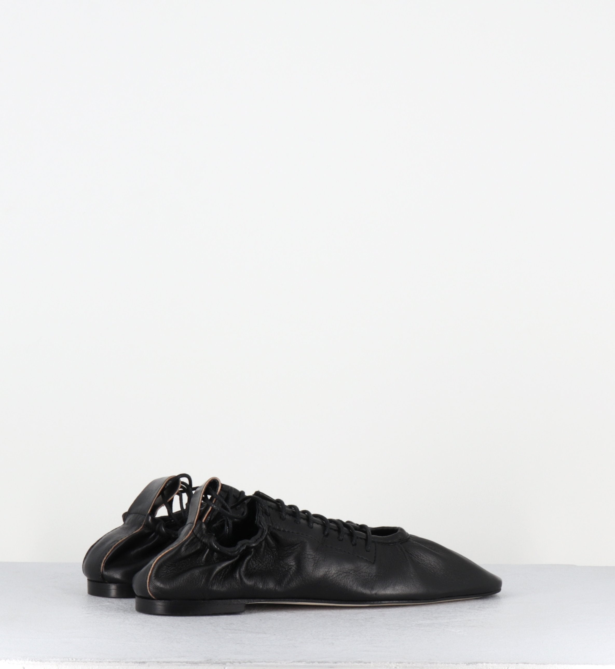 CONSUELO BLACK BALLERINAS