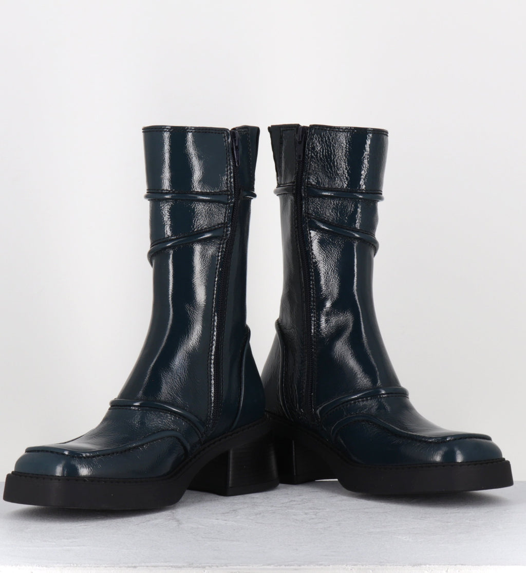 MALENE25  NAVY BOOTS
