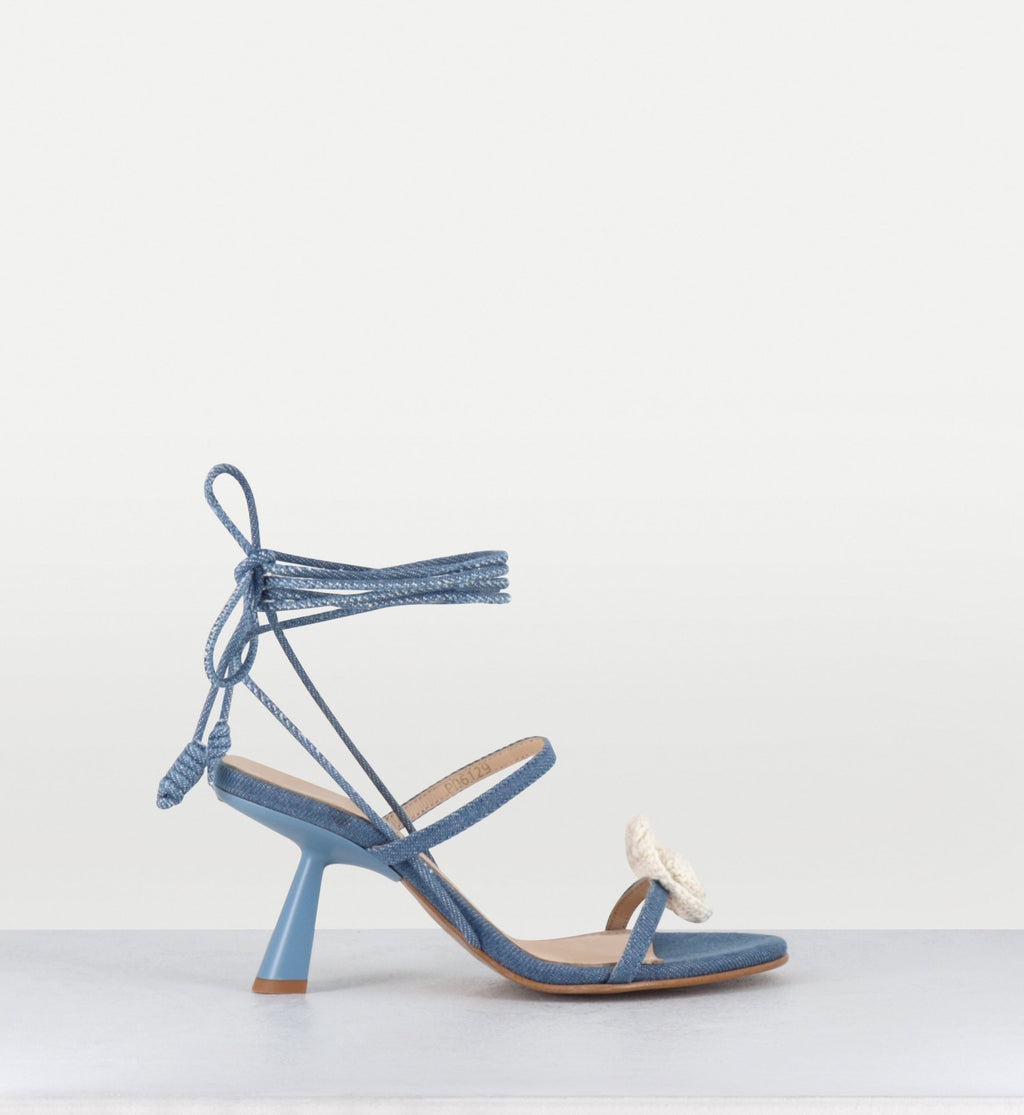 KENDRA DENIM SANDALS