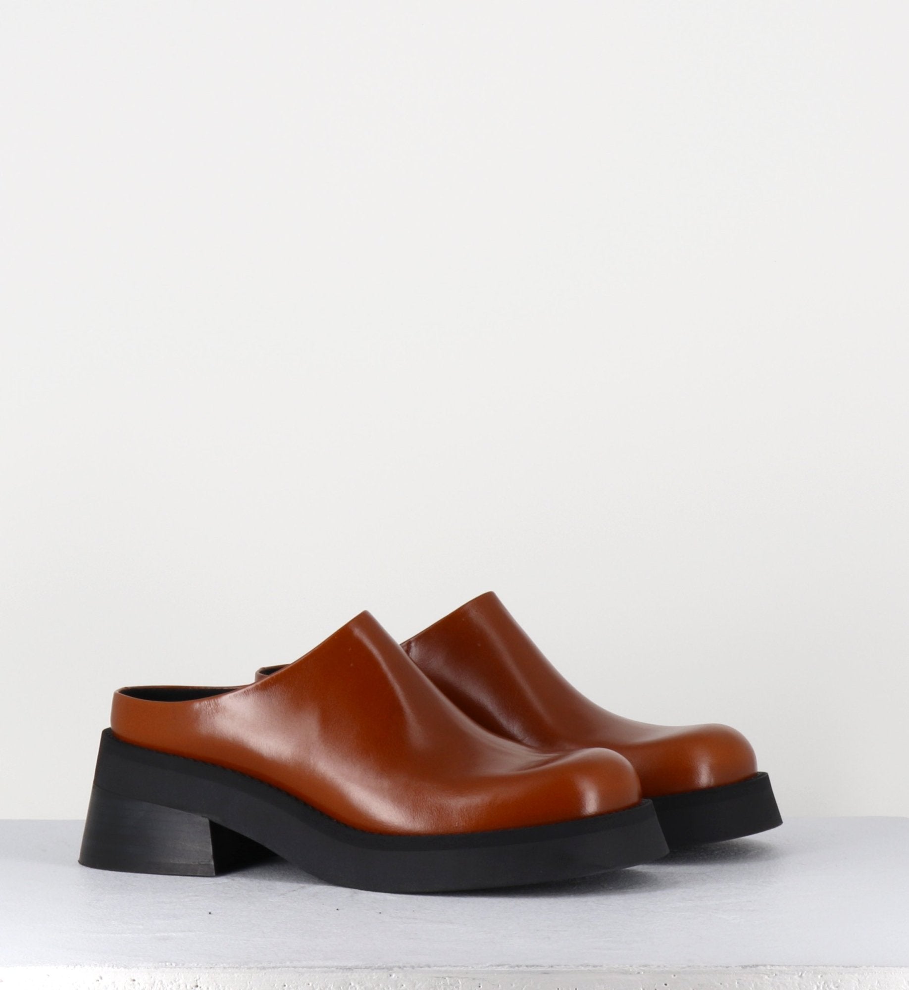 ODILE BROWN MULES