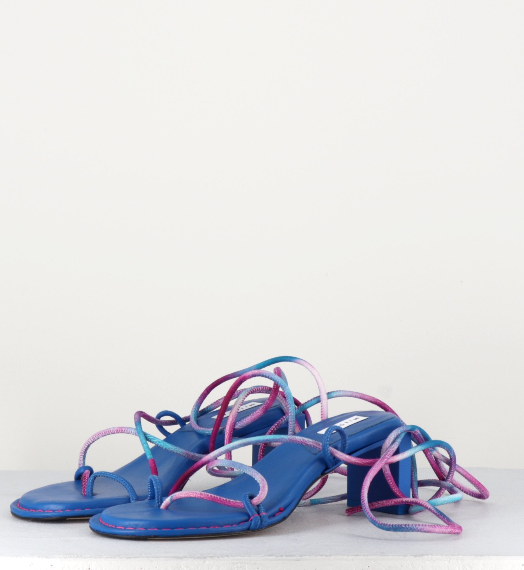 ALBERTA BLUE SANDALS