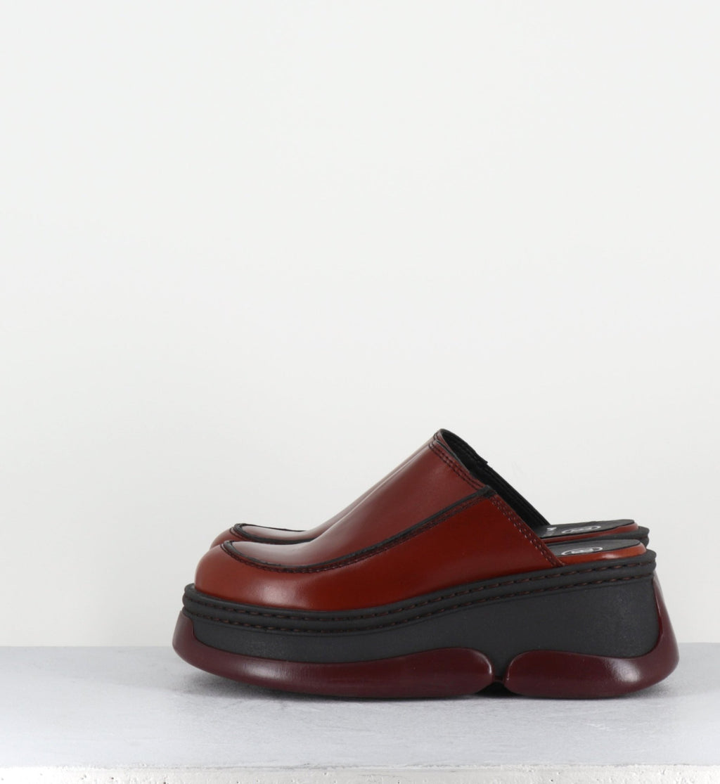 BRIETTA BROWN MULES