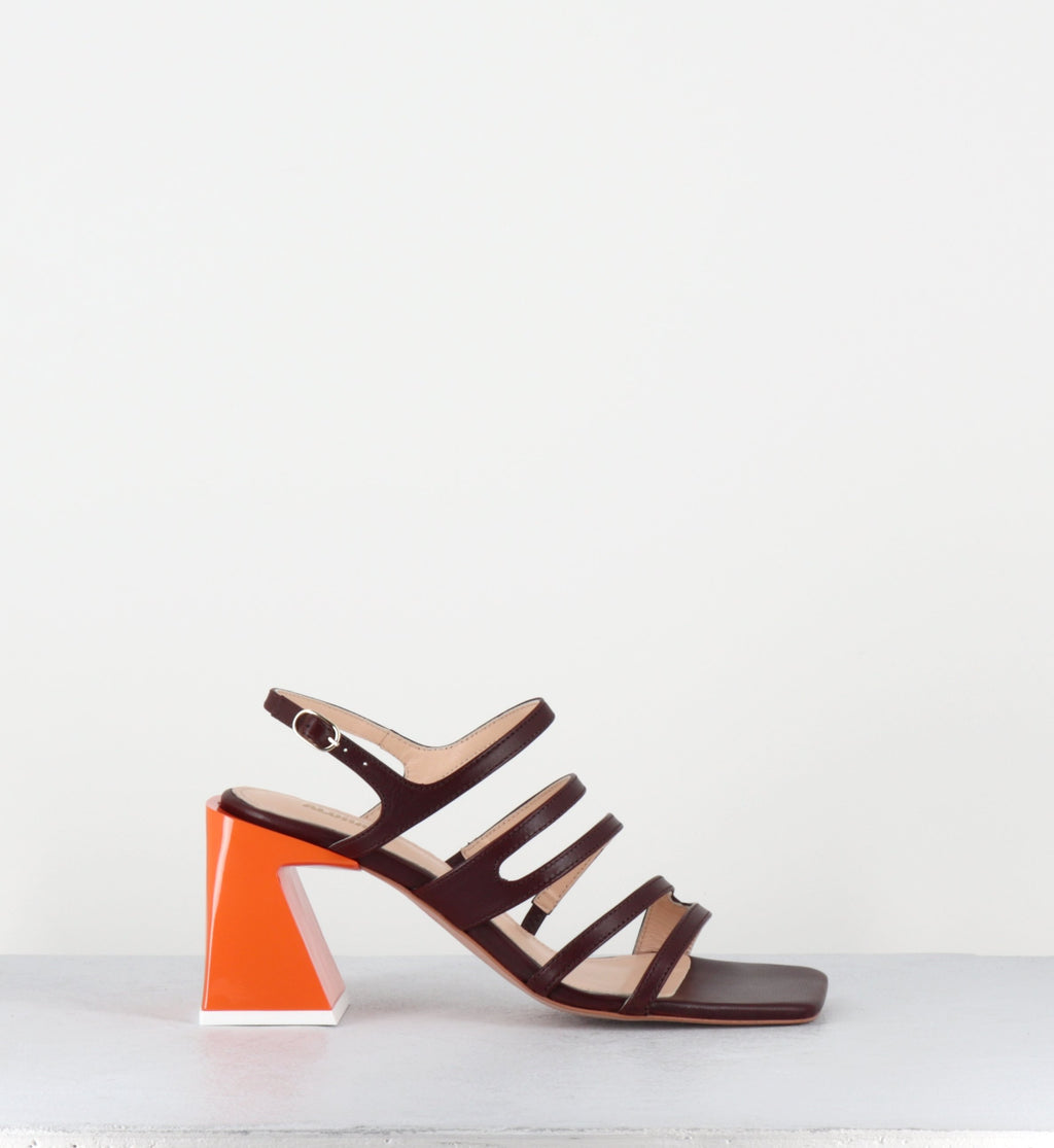 AUBREY BROWN SANDALS