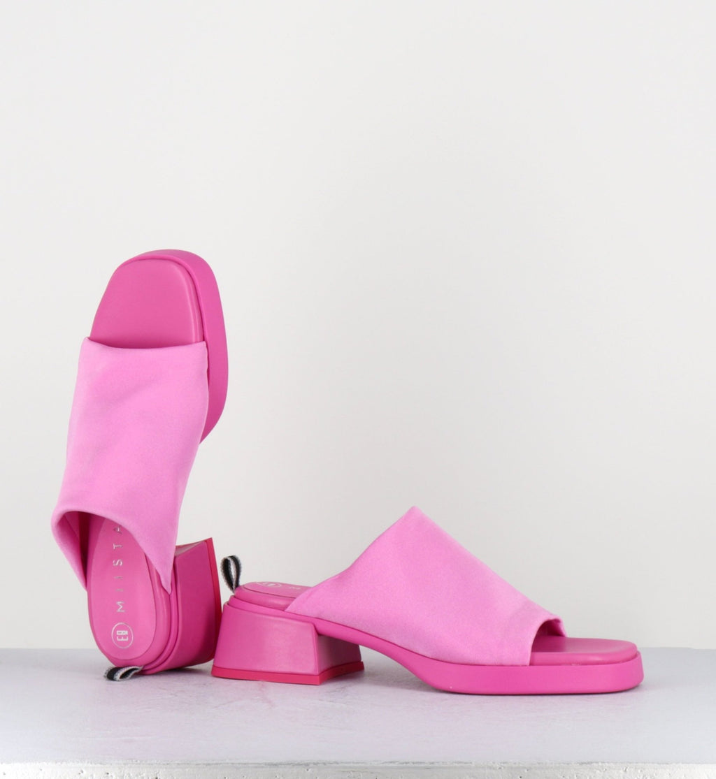 ZOOEY PINK MULES