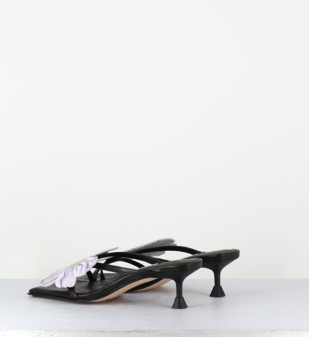 LOURDES BLACK SANDAL
