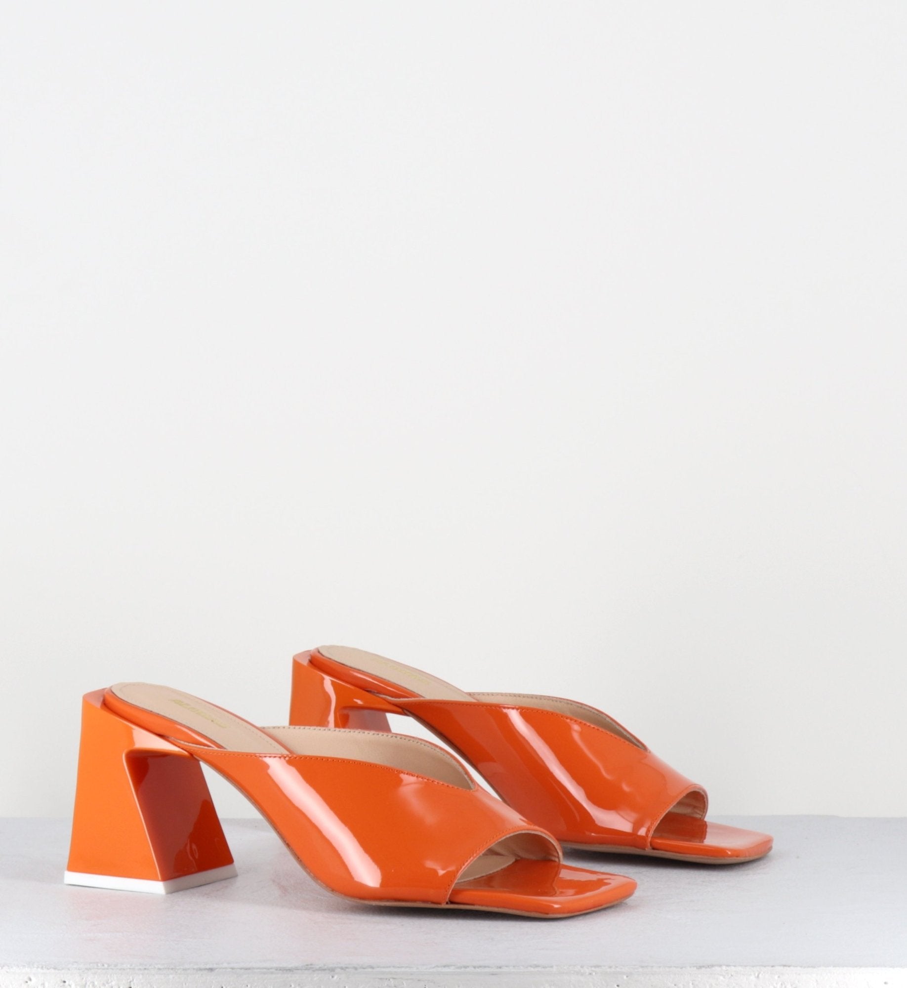 TASHA ORANGE SANDALS