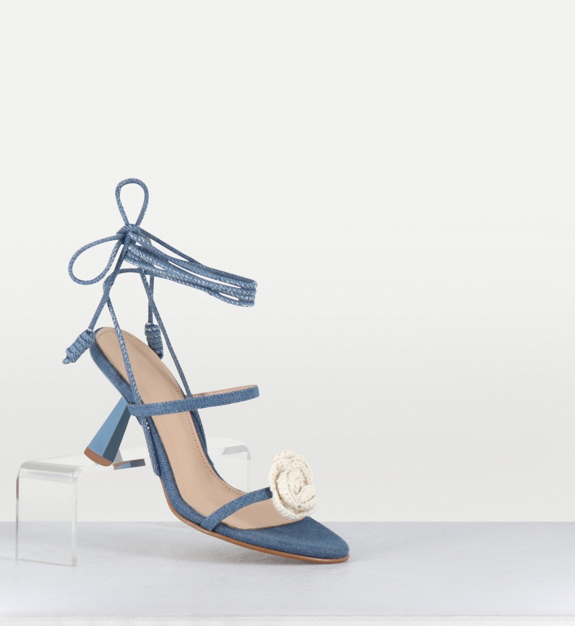 KENDRA DENIM SANDALS