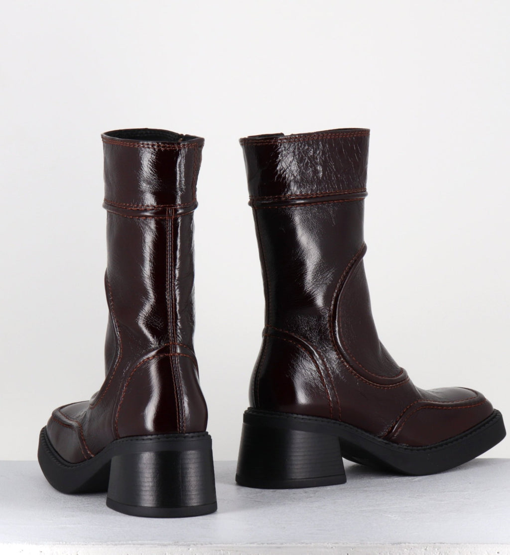 MALENE BURGUNDY BOOTS