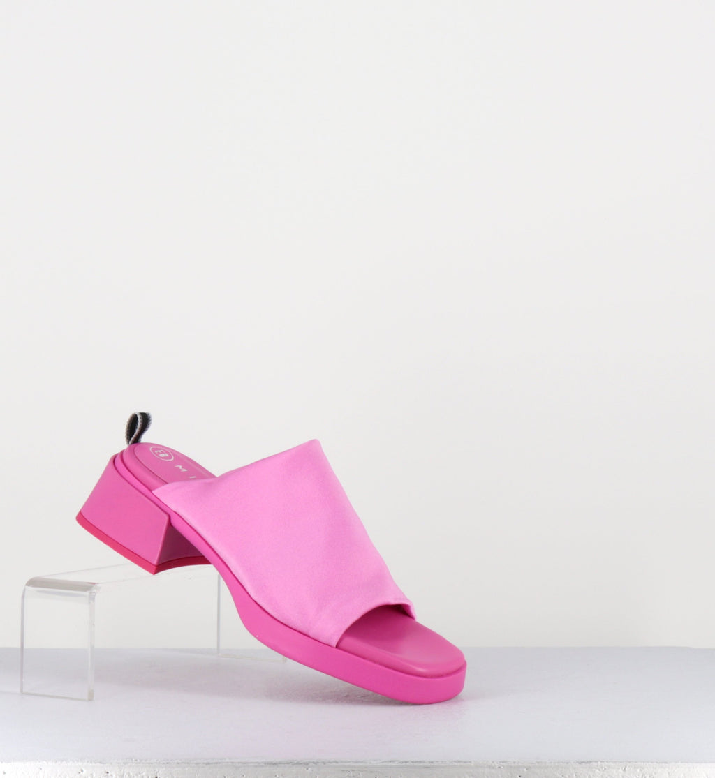 ZOOEY PINK MULES